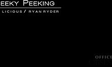 Babes Cheeky Peeking Candy Licious