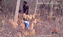 ทริปหมู่บ้านกลายเป็นเย็ดเอ็บบอนี่ตัวแรกสุดดุเดือด