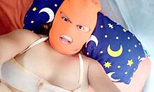 Mature domestic worker invites me to suck her big tits.