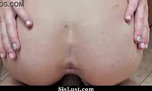 Stepbro Scares Stepsis to Slip Inside Her Tight Petite Pussy - Sislust