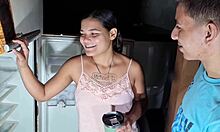 brunette gay assfucking anal sex in home