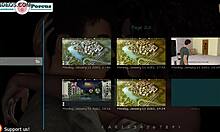 Cassie goes topless in big city pleasures cartoon