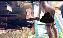 At My Friend's Anniversary, Banged His Hottie in Backyard