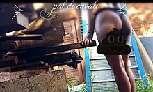 At My Friend's Anniversary, Banged His Hottie in Backyard