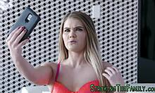 yo, stepsister gobbles dick and gets pounded hard every time