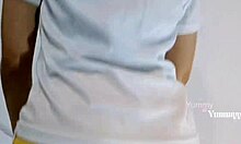 my classmate helps me do physical education exercises well with fucking and orgasm