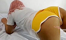 my classmate helps me do physical education exercises well with fucking and orgasm