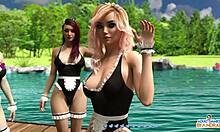 ep11 ladies touching my boner helping the hotties