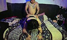 i went to visit my girlfriend's house but ended up in bed with her milf mother-in-law, fucking her big tits in missionary for a creampie