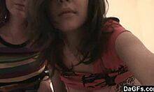 two teen lesbians webcam in the bedroom