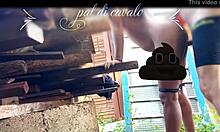 At My Friend's Anniversary, Banged His Hottie in Backyard