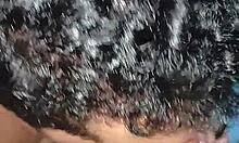 skinny twink gives blowjob to friend's black boyfriend in amateur setting