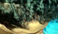 skinny twink gives blowjob to friend's black boyfriend in amateur setting