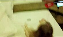 Tattooed Blonde Swallows Entire Cock Whole Then Screams In Pleasure As He Fucks Her Doggystyle