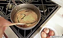 Stepmom Had Her Breasts Out While Sucking