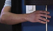 Guy jerks off next to girlfriend's black roommate ana foxxx 😏