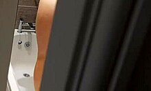 My awkward step-son finally gets to fuck mommy in the bath with monster cock