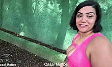 um dia com o casal mattos e suas tetas naturais grandes 😍