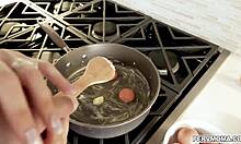 Stepmom Had Her Breasts Out While Sucking