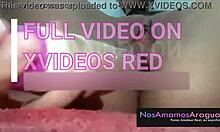 This hot teen babe fucks her ass on webcam