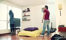 Hey, check out these sexual adventures in the bachelor's apartment!