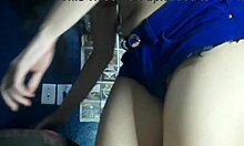 teen bent over for doggystyle creampie and facial