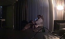 me spying on petite young slut with old man in old and young scene