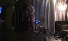 me spying on petite young slut with old man in old and young scene