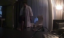 me spying on petite young slut with old man in old and young scene