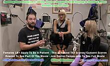 Doctor Tampa HUMILIATES Channy Crossfire in Sophomore Gyno EXAM