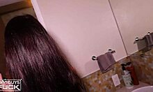 Hot Guy Gets Blindfolded Before Fucking Sexy Chick