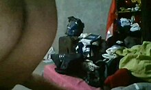 gay guy upside down tying wrists?