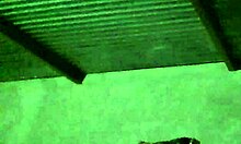 gay guy upside down tying wrists?