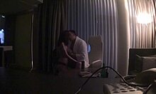 me spying on petite young slut with old man in old and young scene