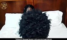 Sunday Chill With Wunminsavage's Ebony Orgasm In Pool Shower.