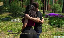 Teen girl in lust academy gets her big tits sucked in 3d hentai