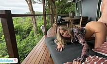 Damn, banging my step bro hard on family vacay 😜