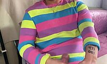 Horny college guy Joshua Lewis jacks off with big cock dirty talk