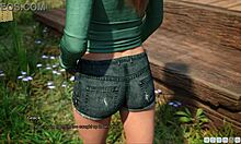 Teen girl in lust academy gets her big tits sucked in 3d hentai