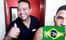 Behind the scenes: BBW orgy with crossdressing group.