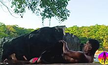 Trailer shows couple enjoying outdoor river time with toys