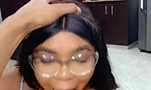 Hermanastra Teaches Russian Handjob With Big Tits