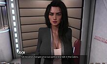 stranded in space with heated arguments and an ebony milf