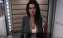 stranded in space with heated arguments and an ebony milf