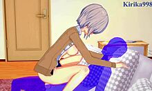 I’m obsessed with Hana and Yanagi Uzaki’s wild hentai sex!