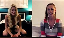 Aidra fox enjoys webcam sex with lesbian gf charlotte stokely