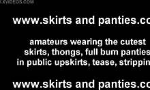 I Notice How You Always Try To Peek Up My Skirt