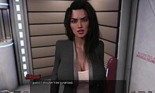 stranded in space with heated arguments and an ebony milf