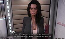 stranded in space with heated arguments and an ebony milf