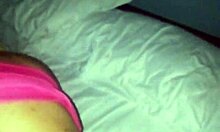 Unfaithful prostitute gives oral sex with natural tits